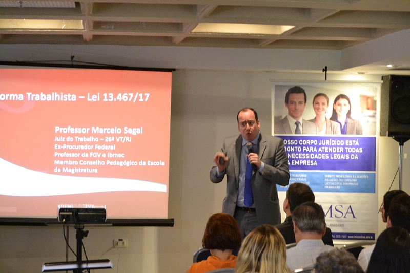 O professor e juiz do trabalho, Marcelo Segal